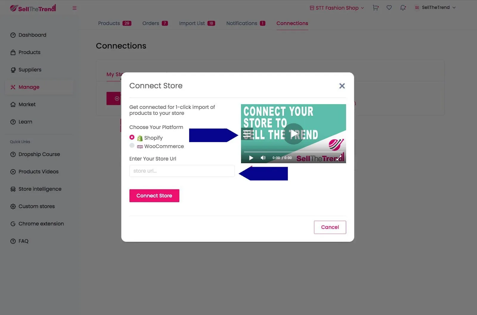 Connect your Shopify store-2